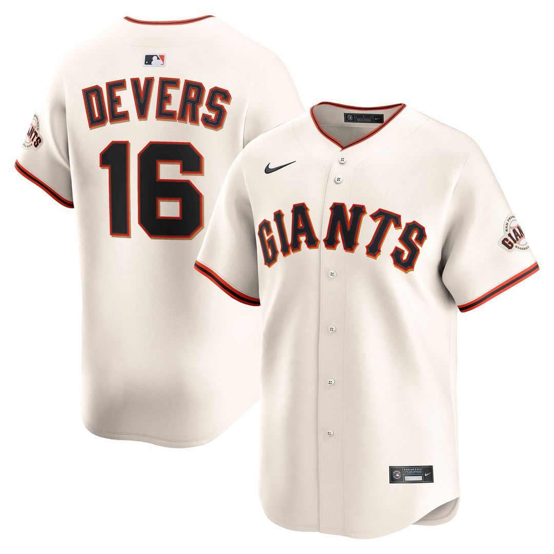 San Francisco Giants Rafael Devers | Nike Cream Home Limited Player Jersey