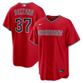 Cleveland Guardians Travis Bazzana | Nike Red Alternate Replica Jersey