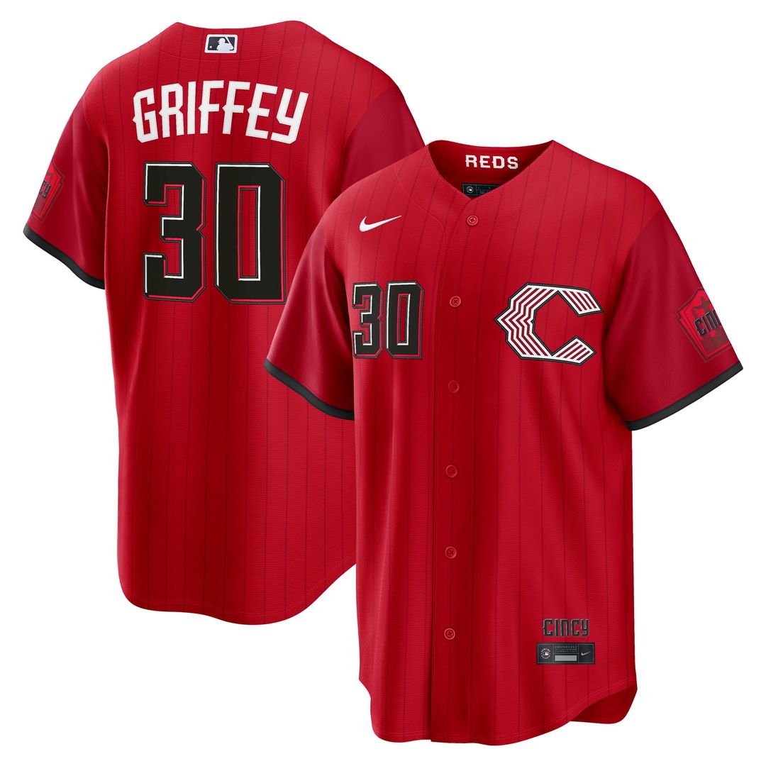 Cincinnati Reds Ken Griffey Jr. | Nike Red 2026 City Connect Stadium Jersey