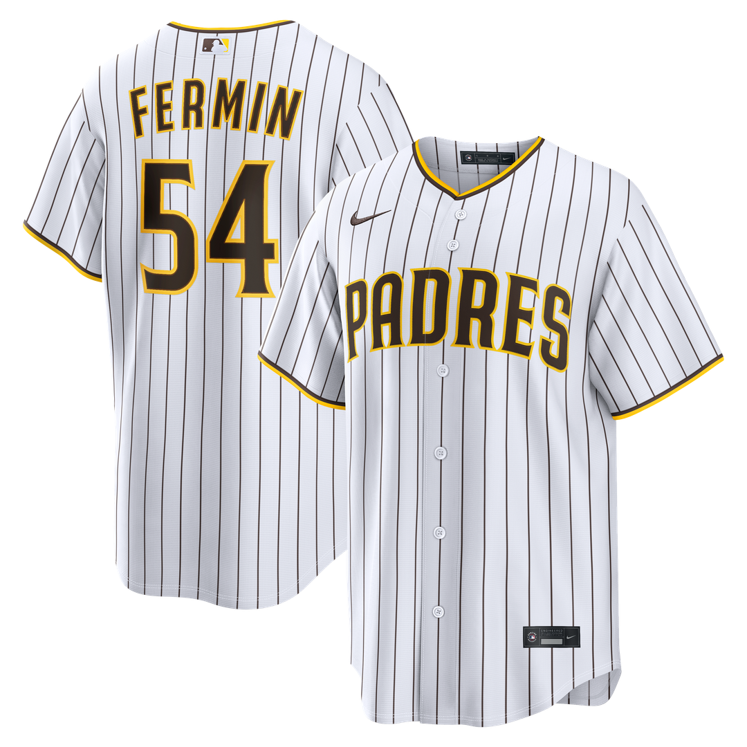 San Diego Padres Freddy Fermin | Nike White Home Replica Jersey