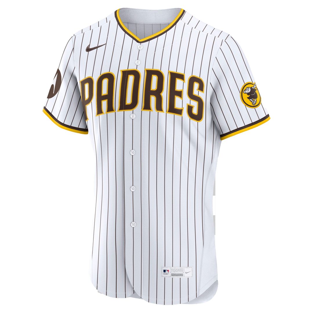 San Diego Padres Fernando Tatis Jr. | Nike Sand Alternate Authentic Sponsor Patch Jersey