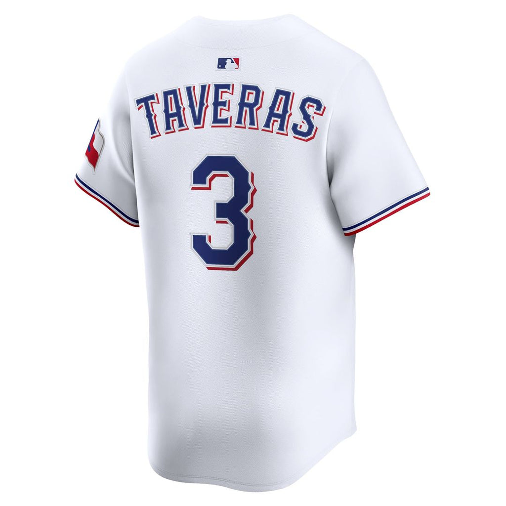Texas Rangers Leody Taveras | Nike White Home Limited Player Jersey