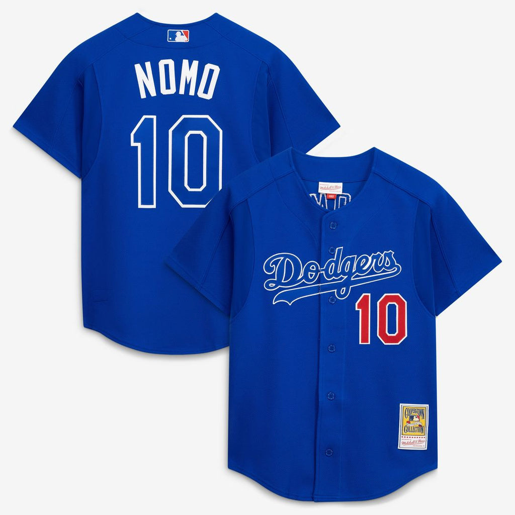 Los Angeles Dodgers Hideo Nomo | Mitchell & Ness Royal Cooperstown Collection 2004 Batting Practice Jersey