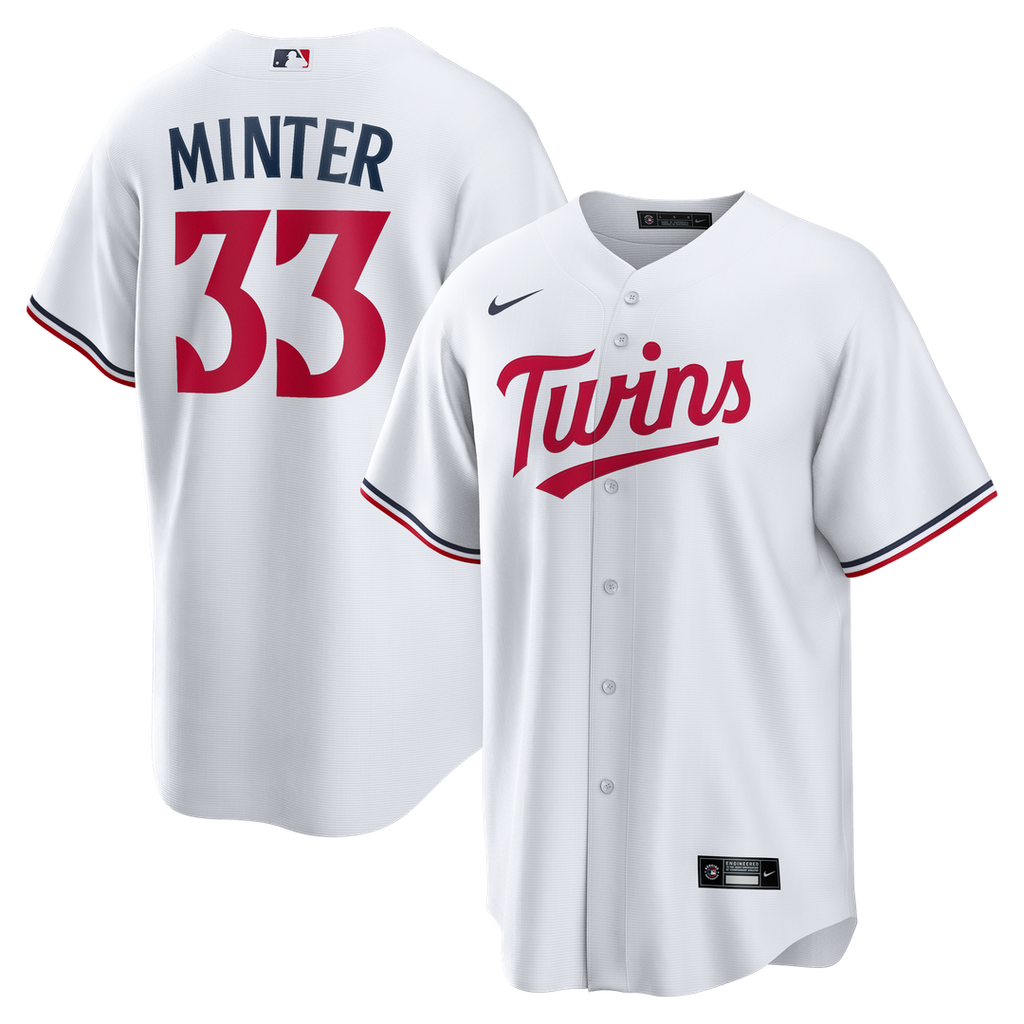Minnesota Twins A.J. Minter | Nike White Home Replica Jersey